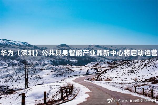 华为（深圳）公共具身智能产业鼎新中心将启动运营